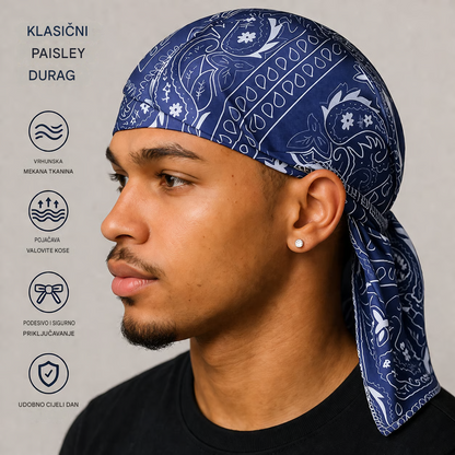 🏝【Povoljan paket – 5 komada】Elegantni šešir/marama za glavu u retro stilu izrađen od prozračne svile