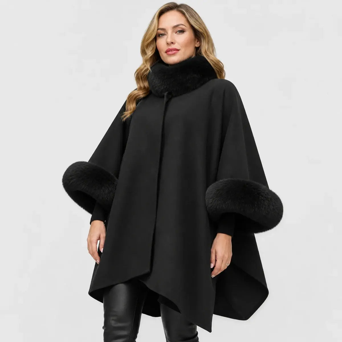 🔥📢[S-5XL] 2026 novi ženski dugi mekani vuneni kaput--3790502