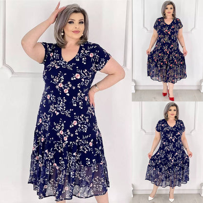 【Vremenski ograničena ponuda】💕【S-5XL】Visokokvalitetne, udobne i elegantne haljine