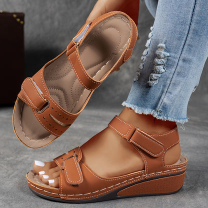 😍【36~43】👡Sandale confortabile cu platformă pentru femei