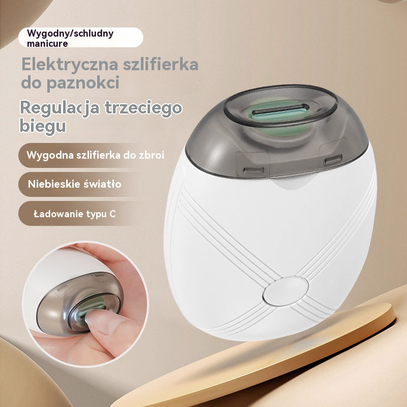 💅👶 ¡Compra uno y llévate otro gratis! ✨ Elektryczna lima do paznoksi – cicha, bezpieczna dla niemowląt, pielęgnowanie paznokni delicada y segura 👶🔧 