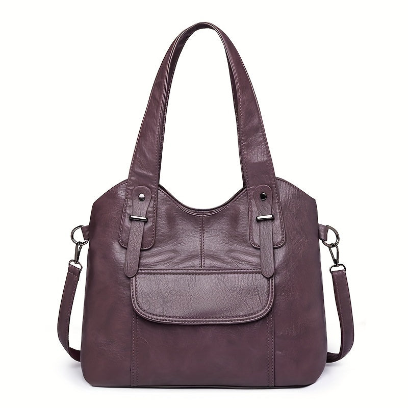 👜[Promoție de sfârșit de an, ofertă pe perioadă limitată] Geantă de umăr din piele naturală pentru femei, nou-nouță-3844969