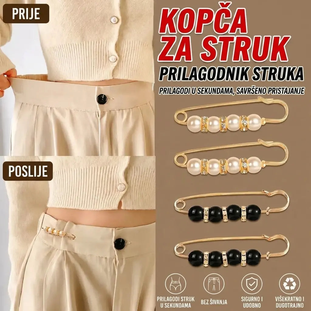 ✨【Set od 13 dijelova】🌸Set broševa s biserima: Ukrasni za kardigane i haljine