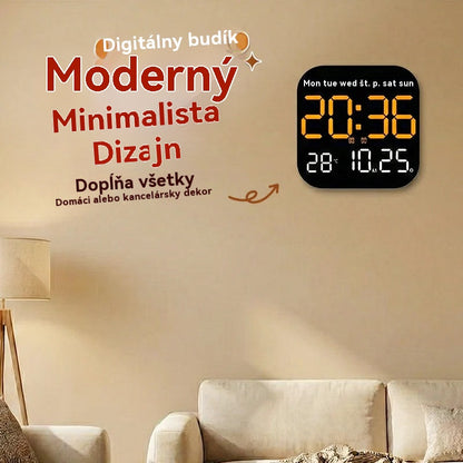 🛏️  Digitalni sat za dom i ured - nježno buđenje, recite zbogom dosadnim budilicama! Podesiva svjetlina, tihi rad noću. Također prikazuje temperaturu. Pouzdan pratitelj za vaš svakodnevni život. 🌙