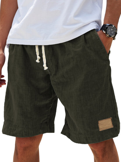 ⏳🔥【Último día al 50%】👖 【S-5XL】【55-110 kg】Pantalones cortos casuales con cordón y efecto lino para hombre para 2026 (tallas grandes).