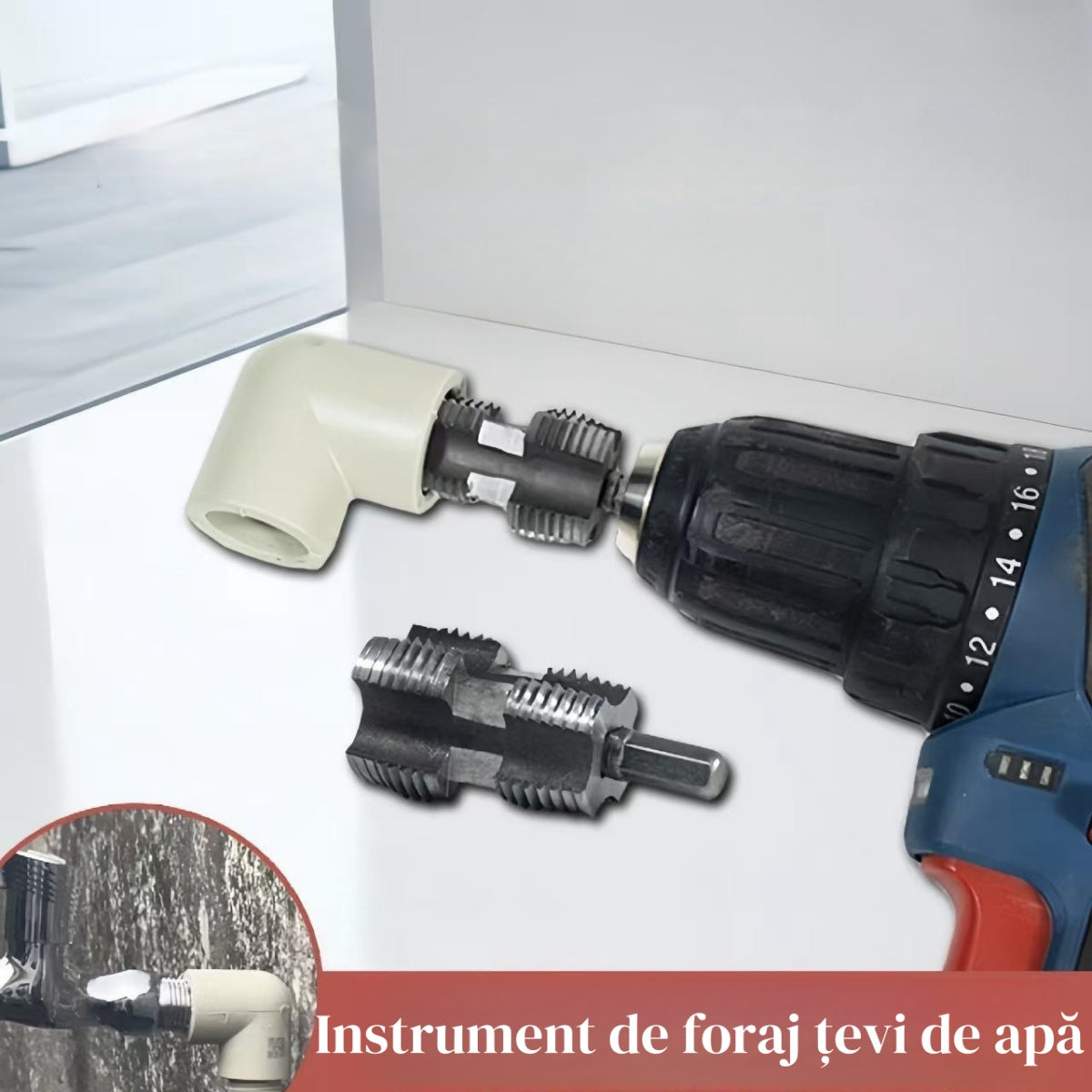 🛠️【Unelte de deschidere a sârmei interioare ale conductei de apă și set de instrumente de deschidere a sârmei exterioare】 4 puncte 6 puncte țeavă de apă PPR plastic PVC-3863330