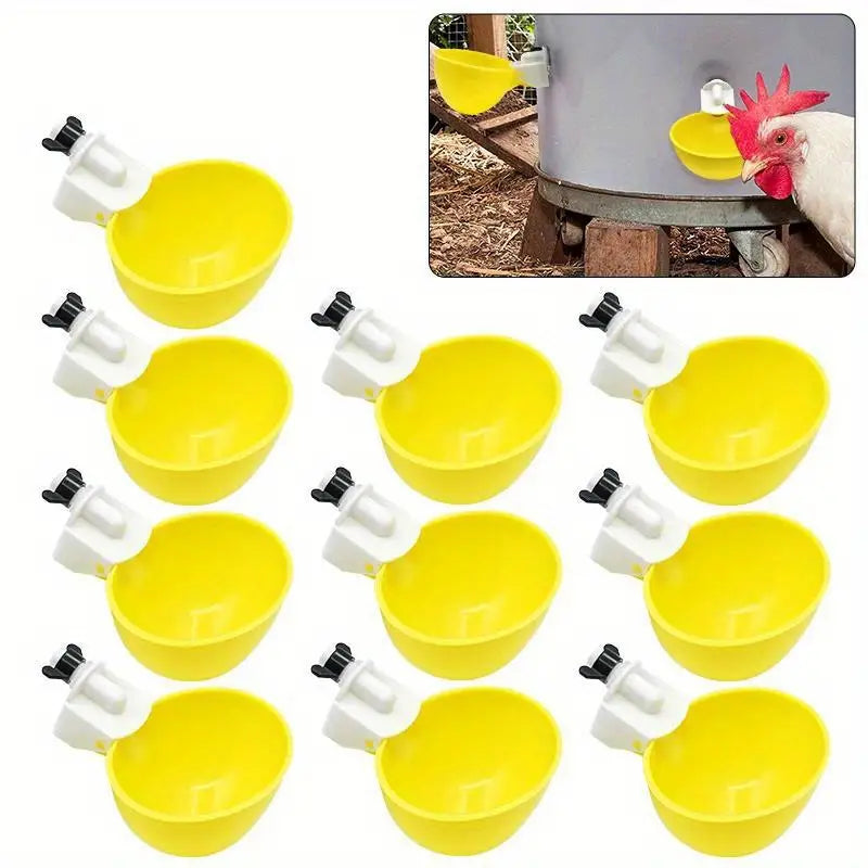 💥🔥🐔【Cumpărați 20 și primiți 20 gratuit】【40 buc】Boluri automate pentru mâncat pui, rață și gâscă