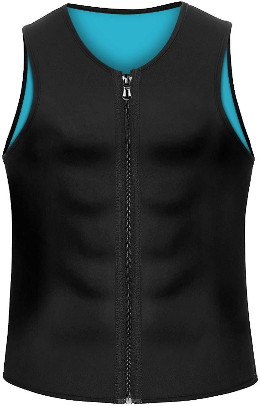 【S-4XL】【Iznenađujuća posebna ponuda s popustom od 50%】🔥Muški prsluk s patentnim zatvaračem, kontrola trbuha