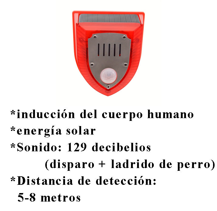 🔥【Kupite 1, dobijte 1 gratis】Solarni alarm, protuprovalno svjetlo sa senzorom ljudskog tijela, ultrazvučni repelent za životinje