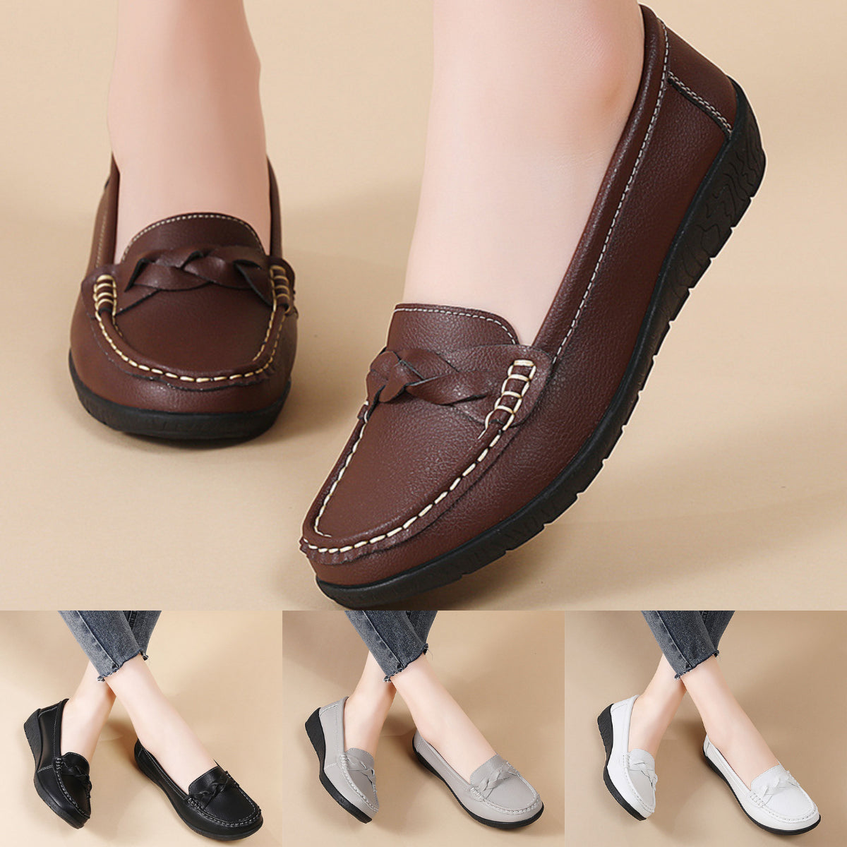 ❤️【Oferta pe timp limitat】【35-44】Pantofi casual de damă cu talpă moale