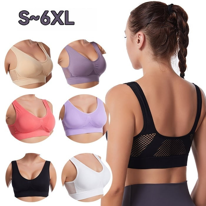 🥰【Pachet de 3】Sutien respirabil și răcoros pentru mărimi mari❤️【40-120KG】