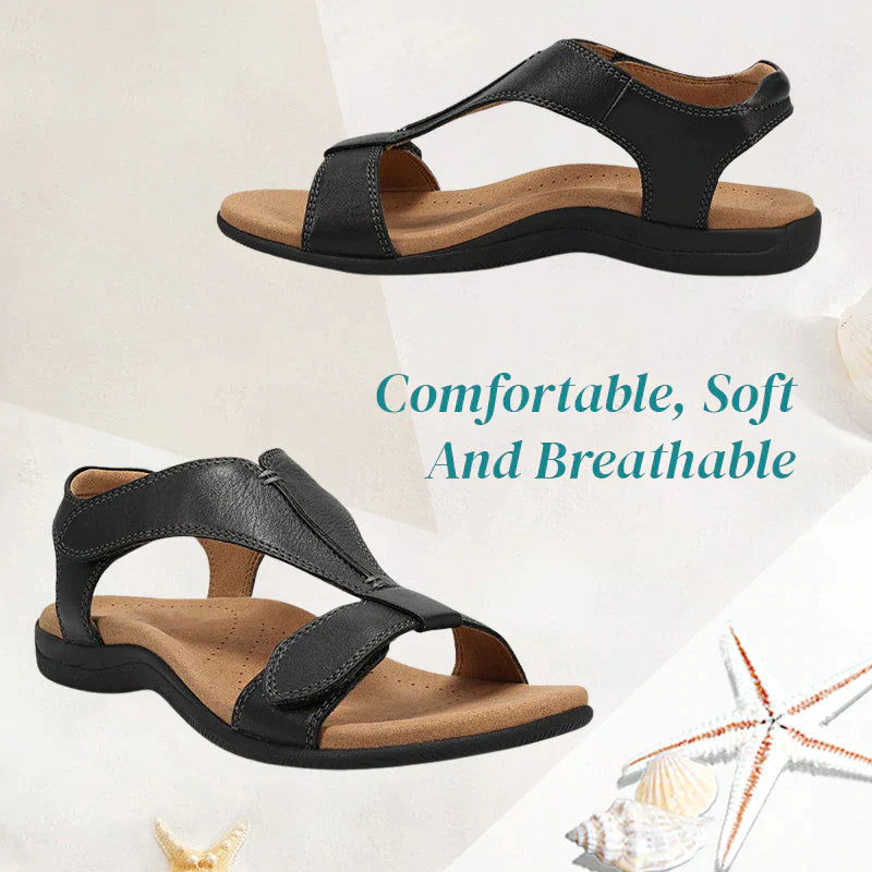 🔥🔥【Novi dolasci 50% popusta na ograničeno vrijeme】👡👡nü'shi ravne sandale, ✅ Prilagođavaju se obliku stopala ✅ Mekane i udobne