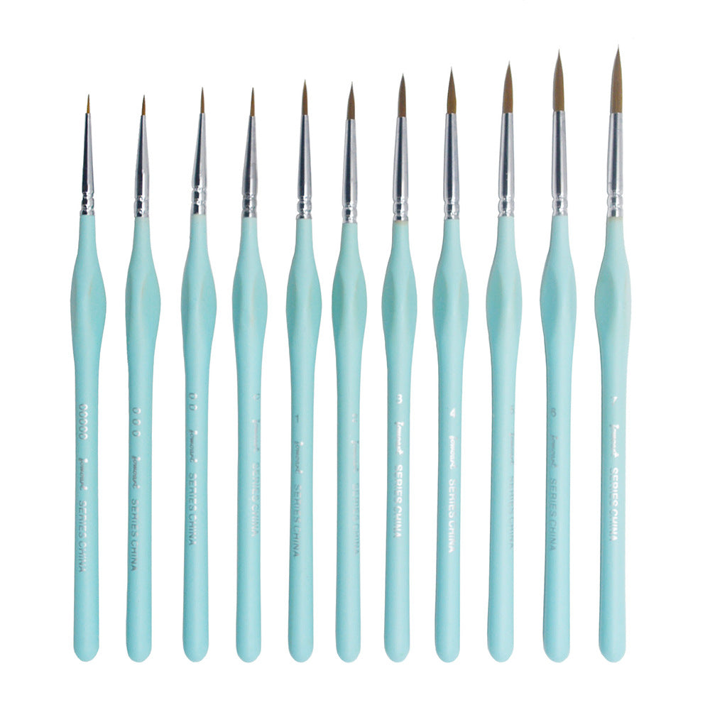 🎨【11 piese】✨ Set de pensule pentru artă plastică de înaltă calitate-3877633