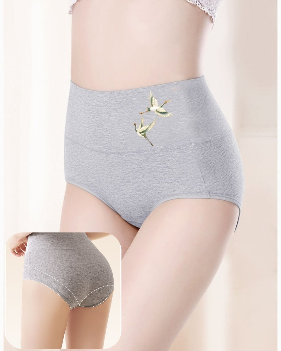 💖✨️【Kúpte 3 a získajte 3 zadarmo】Dámska spodná bielizeň s vysokým pásom, ktorá zdvíha boky, vyrobená z prémiovej bavlnenej látky