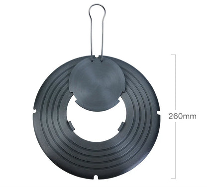 🔥【promovare în timp limitat】 🍳Placă conducătoare de căldură pentru aragaz de uz casnic  (potrivită pentru gătit, prepararea supei, dezghețarea ingredientelor，protejează oala de arderea neagră bucată)-3872286