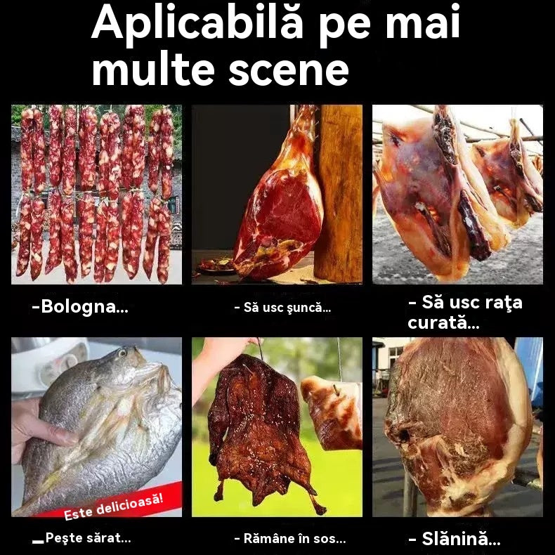 🐷🐮🍖【40 buc】Punga speciala de tifon pentru uscarea carnii de porc pentru prevenirea insectelor si pasarilor-3873549
