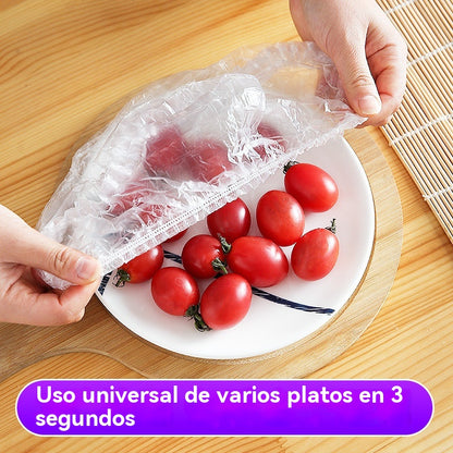 🔥【100/200/400 uds】Tapa de frescura desechable de grado alimenticio