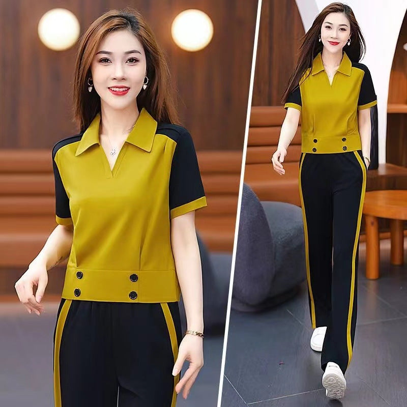 🏆【Touri + Pantaloni】Costumul sport casual de primăvară și toamnă 2025, la modă nouă