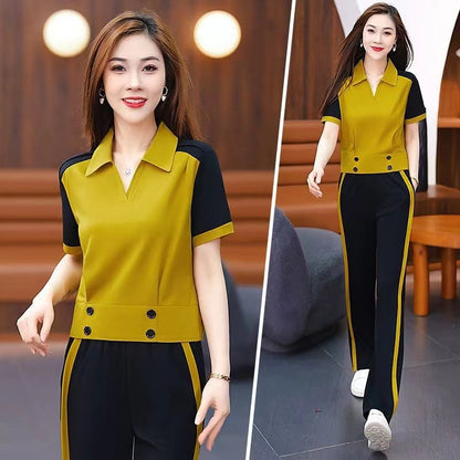 🏆【Touri + Pantaloni】Costumul sport casual de primăvară și toamnă 2025, la modă nouă
