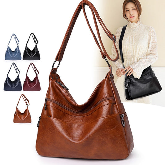 👜【45% OFF】Nouă geantă de umăr din piele moale pentru femei-3856524