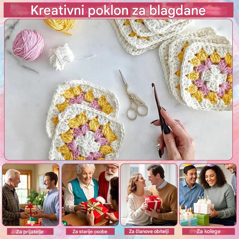🔥Plaćanje pouzećem🔥🧩🧷【Kupite 1, dobijte 1 gratis】Komplet za heklanje