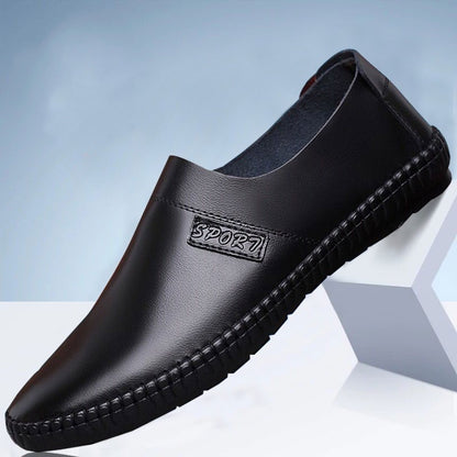 【Boutique】 Pantofi britanici casual din piele pentru bărbați
