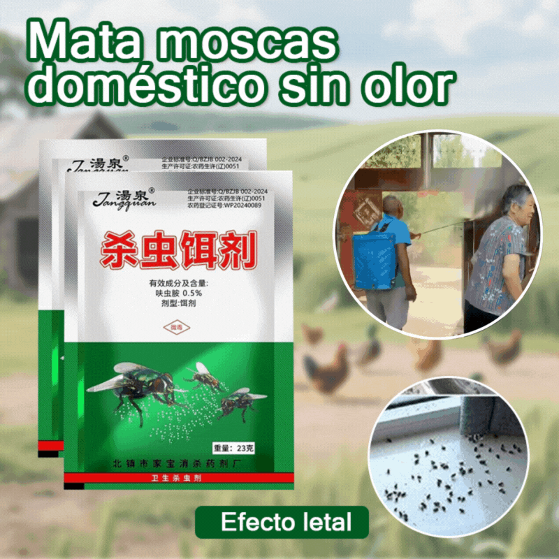 🦟【Compra 5 y llévate 5 gratis】【10 paquetes】Una herramienta mágica para el control de plagas en granjas, un paquete dura medio año.