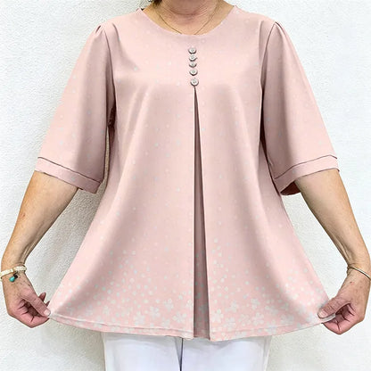 Ženski ljetni top – udoban, fleksibilan i ležeran, s elegantnim, uskim krojem.