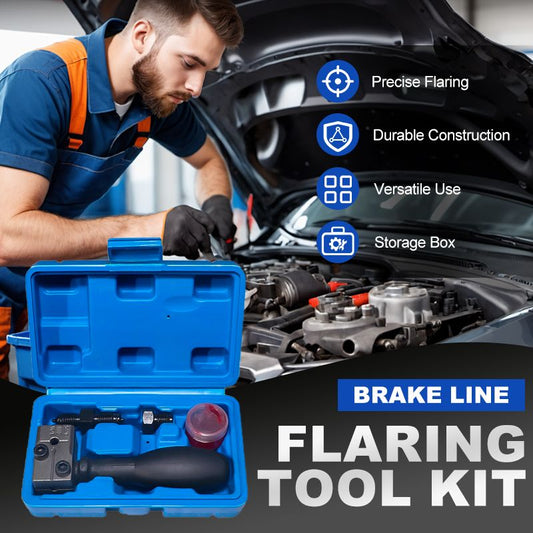【Grăbește-te: Ultimele bucăți!】Kit de instrumente universale pentru evazarea țevilor de frână pentru automobile-3881847