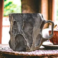 🥰[Sănătate + Aproape De Natură] Cană De Cafea Cristal Mineral Din Rășină-3873583