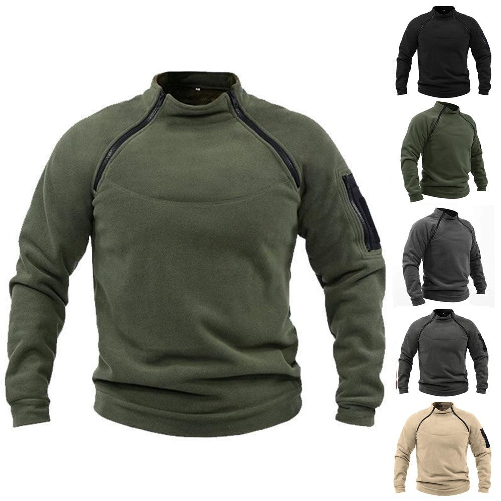 💥✨【S-4XL】Chaqueta de base polar cálida de invierno para hombre de nueva moda 2025, blusa 
