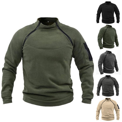 💥✨【S-4XL】Chaqueta de base polar cálida de invierno para hombre de nueva moda 2025, blusa 