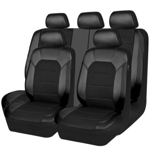 🚗🚗Juego universal de fundas de cuero suave para asientos de coche
