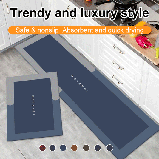🛒Cumpărați 1 Primiți 1 gratuit👉【2 buc】 Covorașe de bucătărie super absorbante anti-alunecare și rezistente la murdărie utilizate în mod obișnuit 3866121