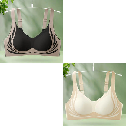 😍【Cumpără 1 Primești 1 Gratuit】Sutien pentru femei fără sârmă, dintr-o bucată❤️【40-85KG】