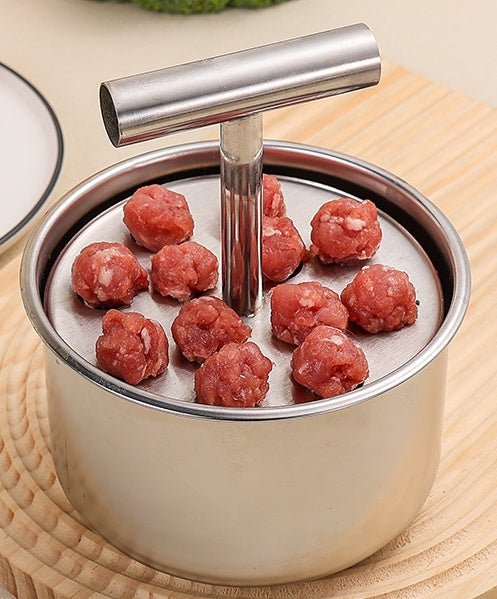 【Cumpărați 1 obțineți 1 gratuit】Formator din oțel inoxidabil pentru chiftele, ustensilă practică pentru bucătărie – ideal pentru chiftele de carne și pește🍖🐟--3861139