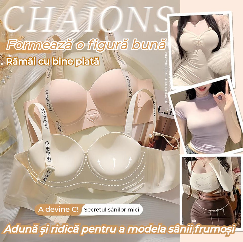 😍【Pachet de 3】Sutien push-up pentru femei fără armătură ❤️【40-85KG】