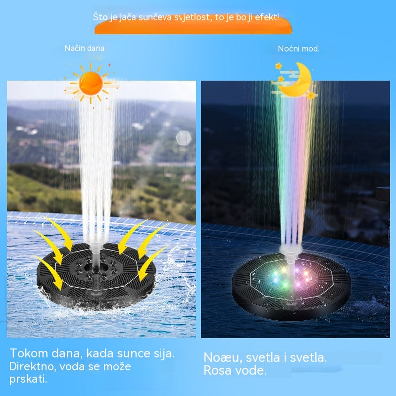 💥Vodena fontana napajena solarnom energijom