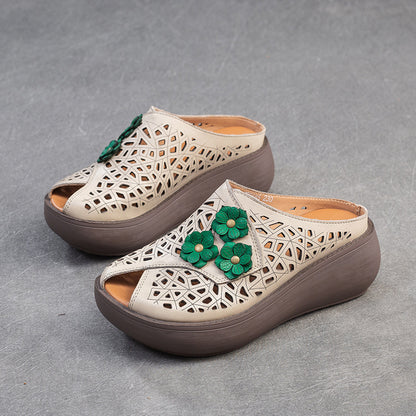👡【35-40】Sandale Retro 2025 noi cu talpă groasă și gură de pește