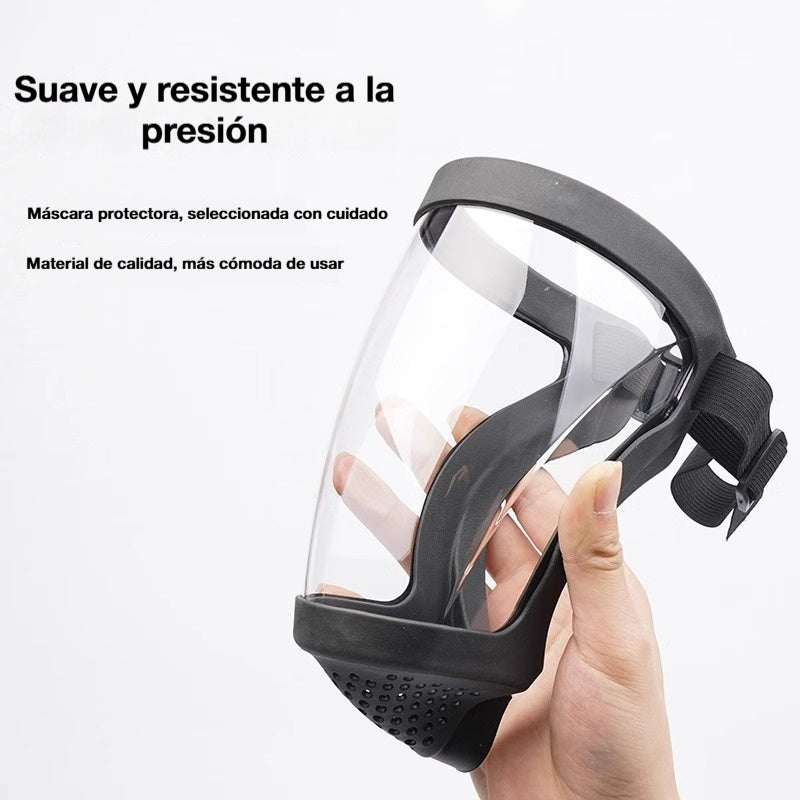 🔥Versión mejorada【50% de descuento】💥Protector facial transparente para ciclismo industrial 2026: resistente al empañamiento, vapores de aceite y polvo.