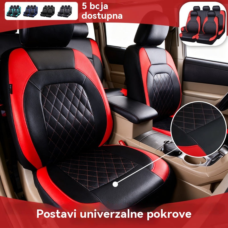 【30% OFF】🚗🚗Univerzalni set mekanih kožnih presvlaka za autosjedalice