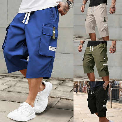 【50% popusta】⚡⚡Muške casual cargo kratke hlače s vezicom