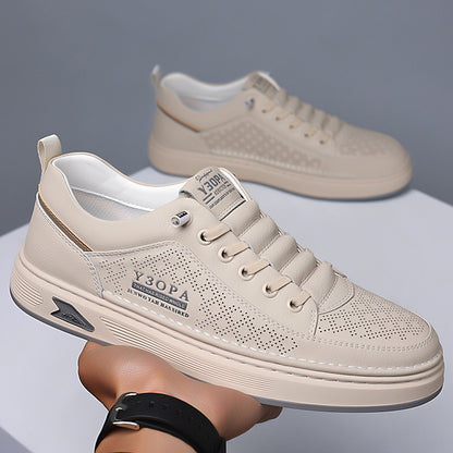 🔥【Ograničena ponuda】🔥👟【39-44】2026 Prozračne kožne poslovne ravne cipele za muškarce