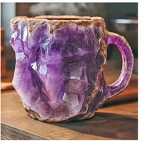 🥰[Sănătate + Aproape De Natură] Cană De Cafea Cristal Mineral Din Rășină-3873583
