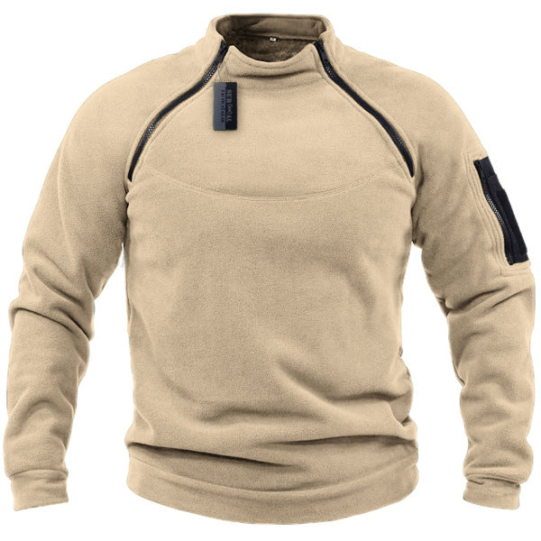 💥✨【S-4XL】Chaqueta de base polar cálida de invierno para hombre de nueva moda 2025, blusa 