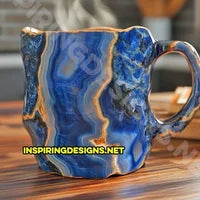 🥰[Sănătate + Aproape De Natură] Cană De Cafea Cristal Mineral Din Rășină-3873583