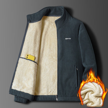 ⛄💥【Plačilo ob dostavi】💥【M-5XL】Moški novi jesensko-zimski debeli kašmirski plašč