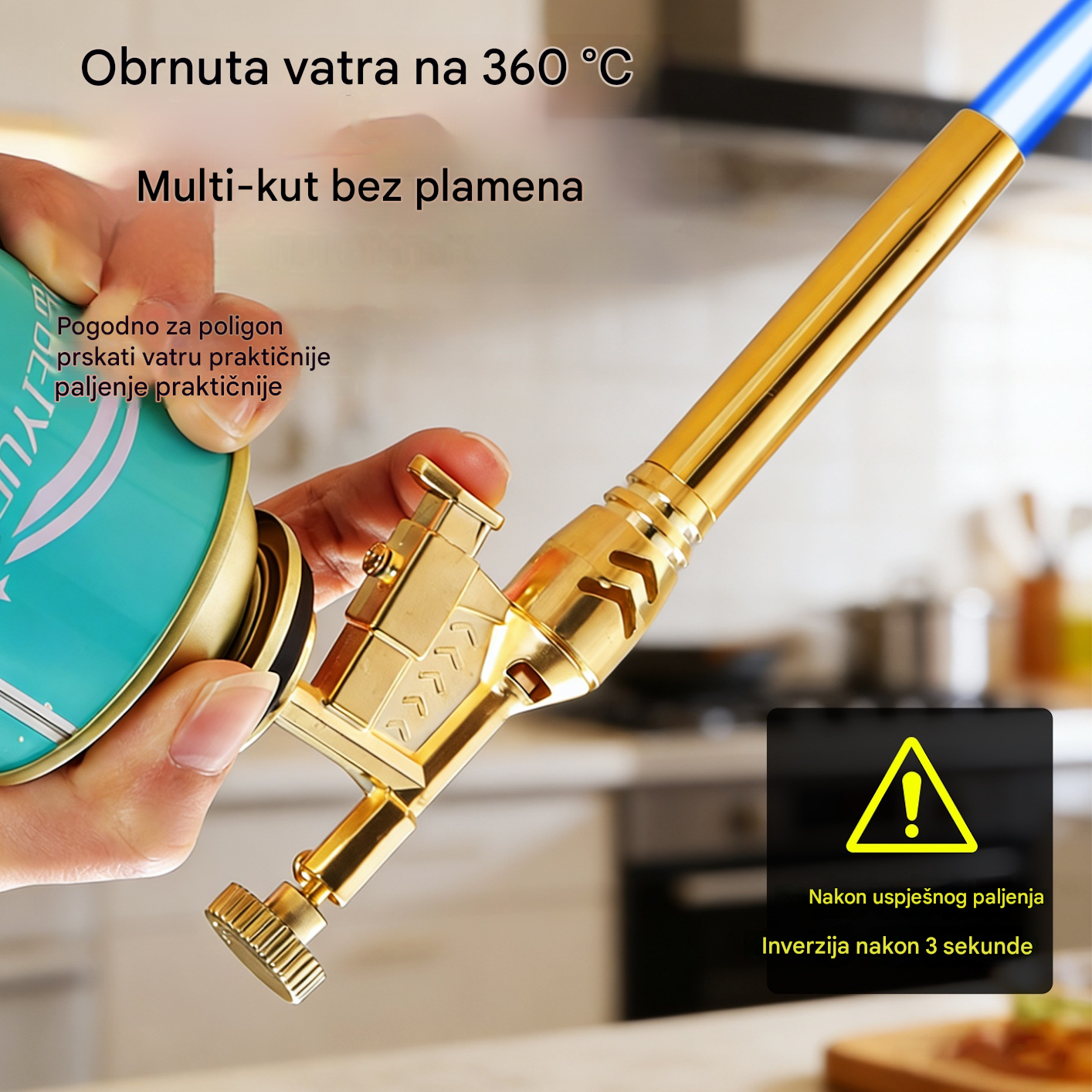 Kupite jedan, drugi dobijete gratis! 50% popusta🔥🔥 Prijenosni bakreni plinski štednjak.
