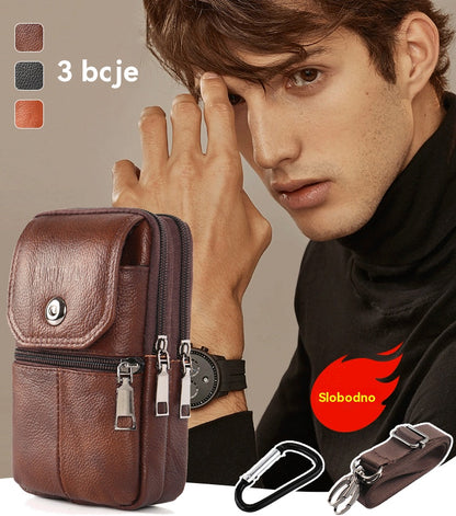 🔥【50% de descuento】Bolso portátil para teléfono con diseño híbrido (crossbody y bandolera) para hombre