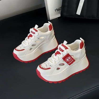 [Ograničeno vrijeme 50% popusta] 👟 Ležerne ljetne cipele s prozračnim dizajnom i debelim potplatom - elegantne, prozračne i super udobne.
